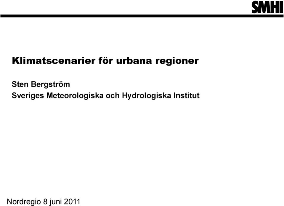 Sveriges Meteorologiska och