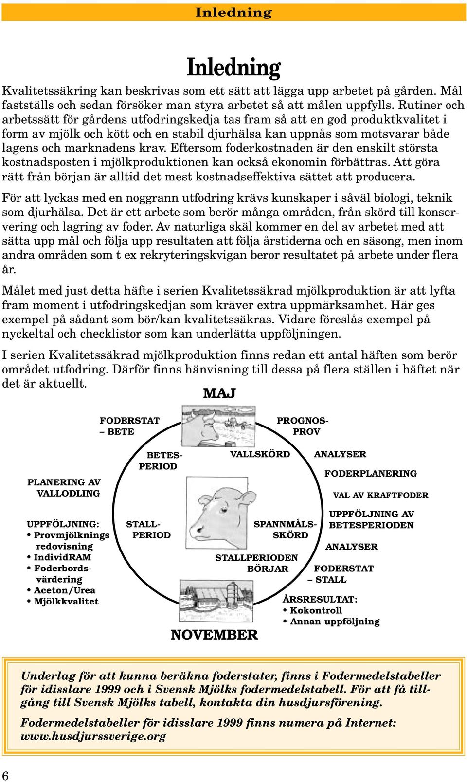 Eftersom foderkostnaden är den enskilt största kostnadsposten i mjölkproduktionen kan också ekonomin förbättras. Att göra rätt från början är alltid det mest kostnadseffektiva sättet att producera.