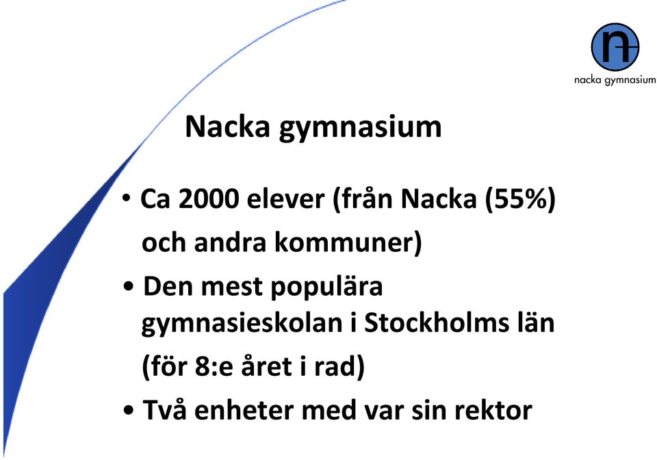 populära gymnasieskolan i Stockholms län