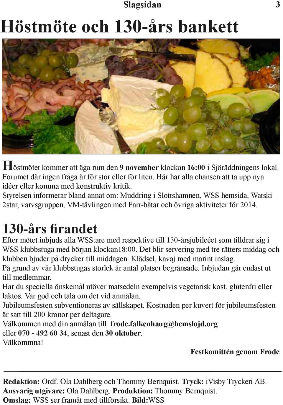 vackra WSS - bankgiro: 5796 6897 Styrelsen informerar bland annat om: linjer.