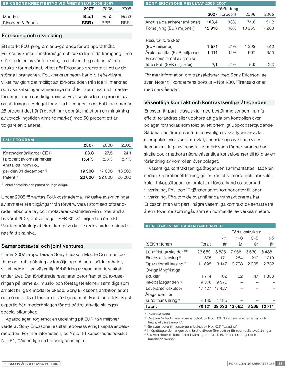 Den största delen av vår forskning och utveckling satsas på infrastruktur för mobilnät, vilket gör Ericssons program till ett av de största i branschen.