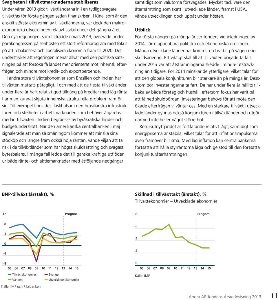 Den nya regeringen, som tillträdde i mars 2013, aviserade under parti kongressen på senhösten ett stort reformprogram med fokus på att rebalansera och liberalisera ekonomin fram till 2020.