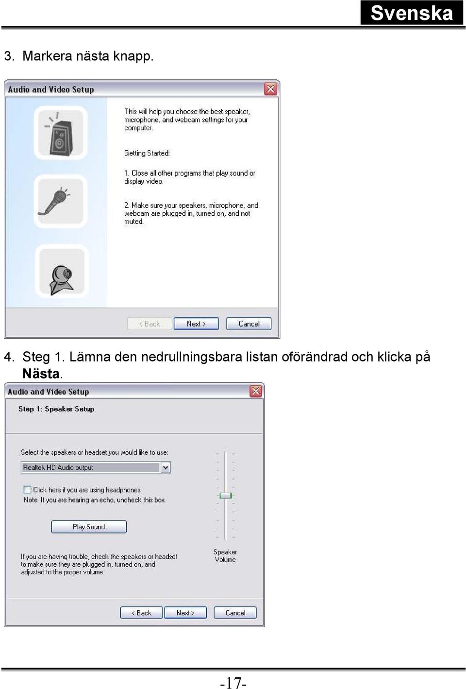 Lämna den nedrullningsbara