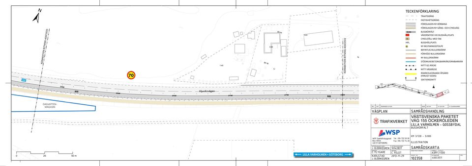 YKELVÄG VÄDERSKYDD VID YKELSTÄLL MED TAK /BETONGBARRIÄR/ NYTT G-RÄKE NYTT VÄGRÄKE