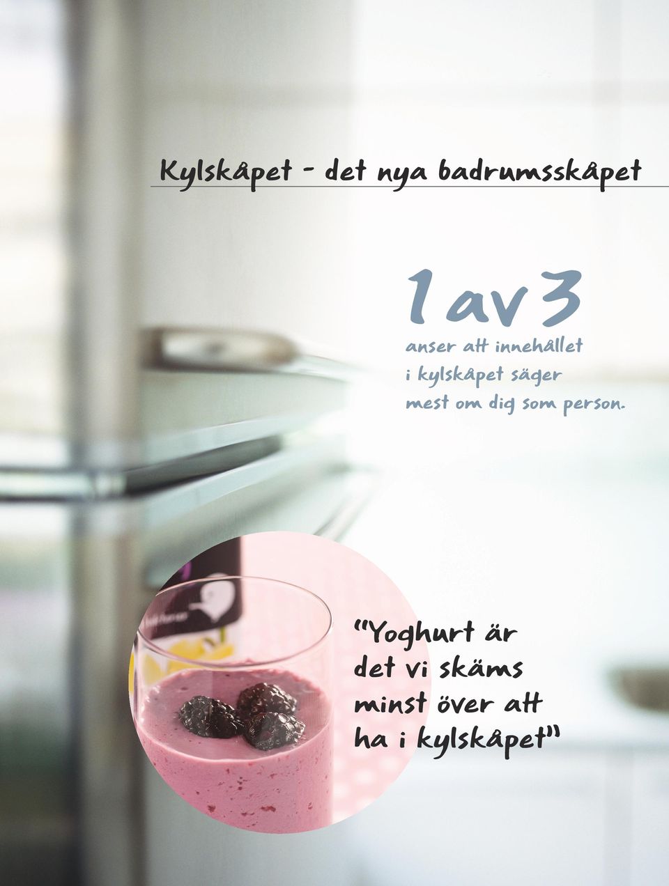 kylskåpet säger mest om dig som person.