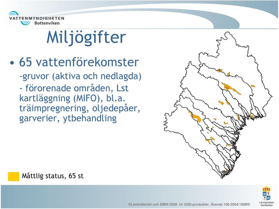 e områden, Lst kar