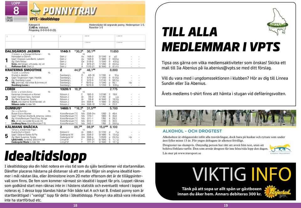 e Django Vd Romer - 5: : Hamodam e Damm Dahl J Ax /9 - / 0 d p - - Uppf: Eliasson Lars-Bertil, Laholm Dahl J Ax /9-9 / 660,6 g - - Äg: Dahl Niklas Dahl J Öa /9 - / 50 0 7,0 g - - Grön, blå hängsl,