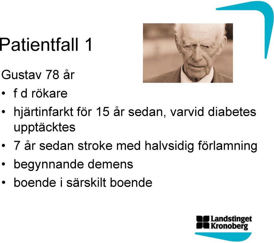 diabetes upptäcktes 7 år sedan stroke med