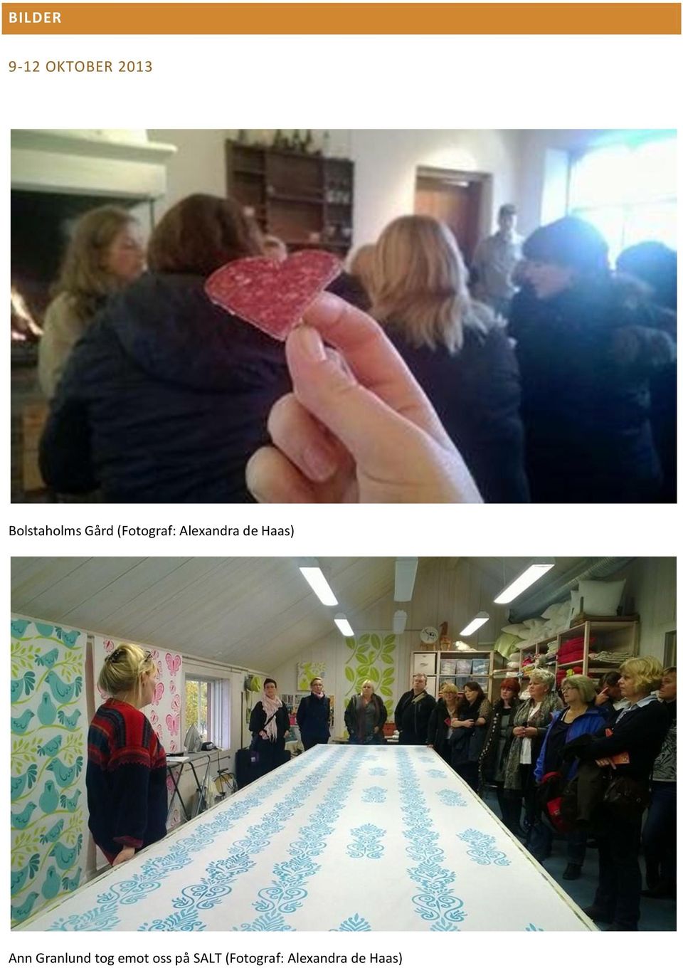 Alexandra de Haas) Ann Granlund