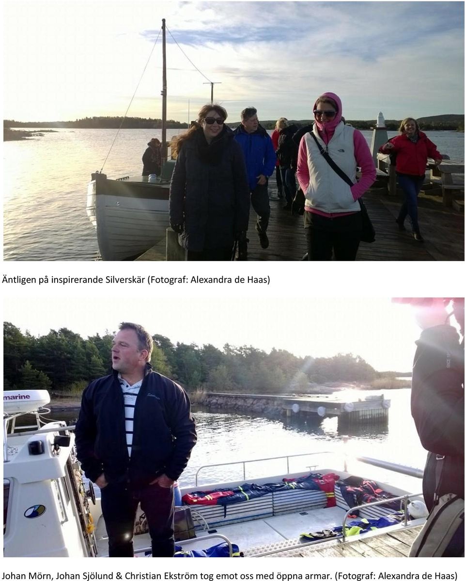 Johan Sjölund & Christian Ekström tog emot