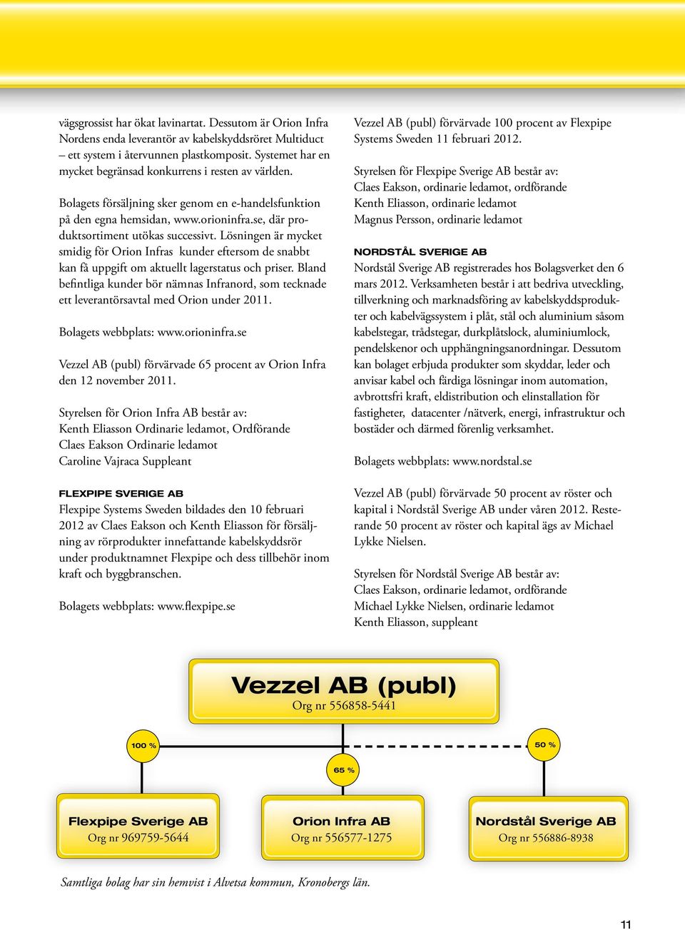 Lösningen är mycket smidig för Orion Infras kunder eftersom de snabbt kan få uppgift om aktuellt lagerstatus och priser.