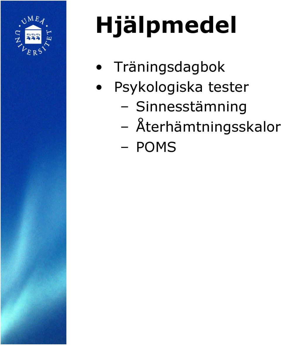 Psykologiska tester