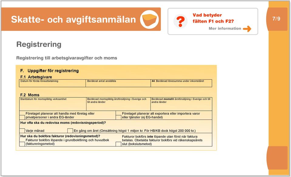 2 Mms Startdatum för mmspliktig verksamhet Beräknad mmspliktig årsförsäljning i Sverige ch till andra länder Beräknad mmsfri årsförsäljning i Sverige ch till andra länder Företaget planerar att