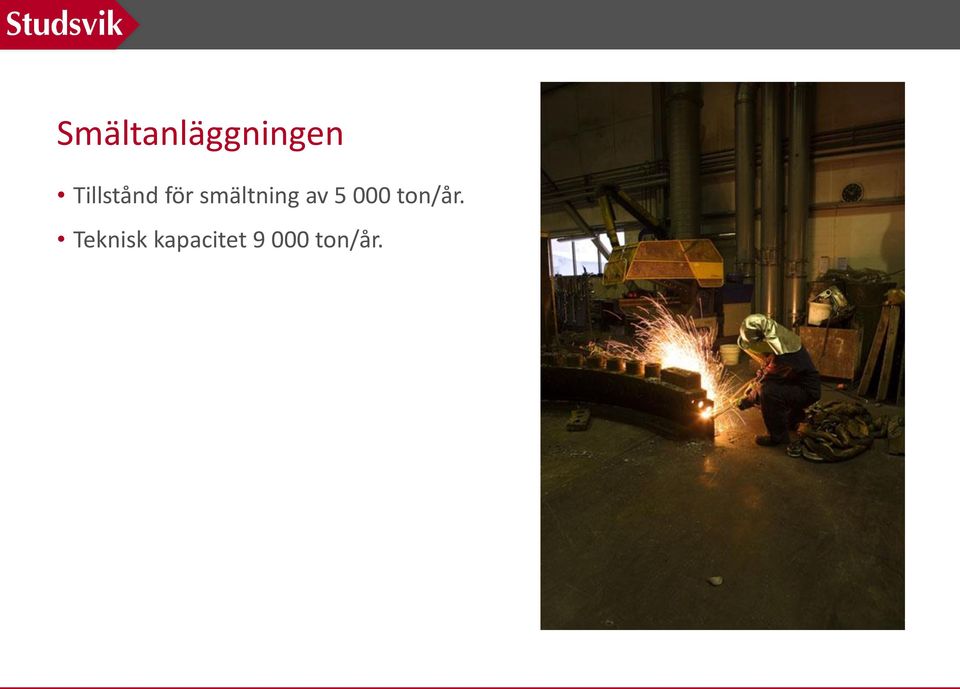 smältning av 5 000