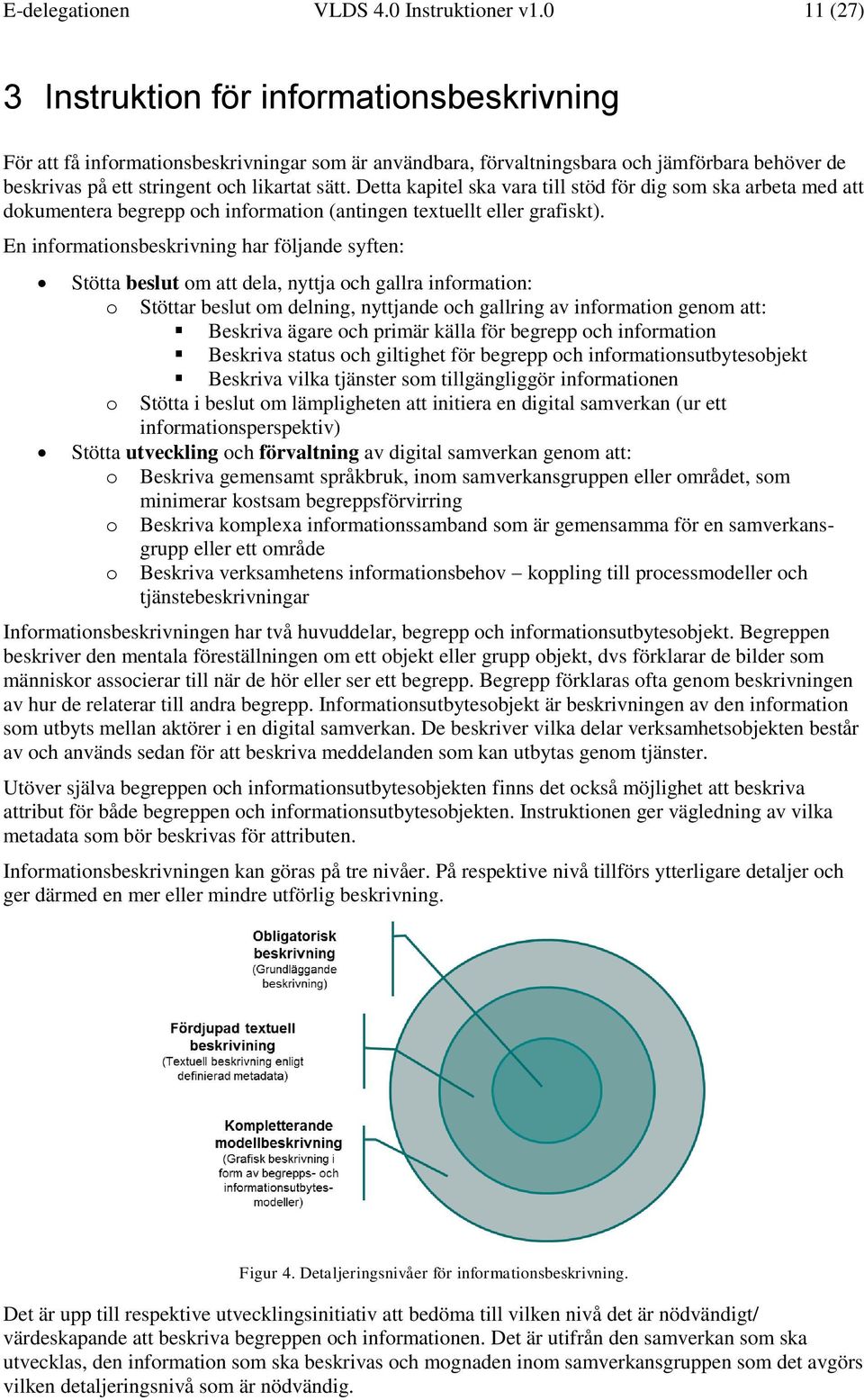 Detta kapitel ska vara till stöd för dig som ska arbeta med att dokumentera begrepp och information (antingen textuellt eller grafiskt).