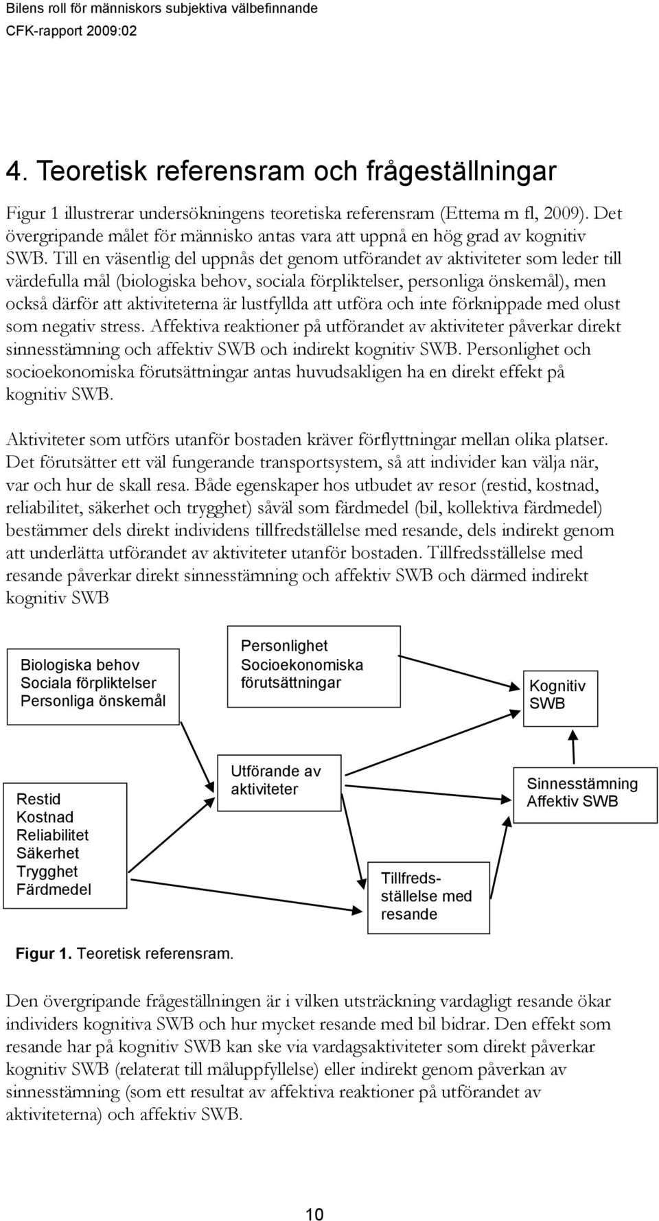 Till en väsentlig del uppnås det genom utförandet av aktiviteter som leder till värdefulla mål (biologiska behov, sociala förpliktelser, personliga önskemål), men också därför att aktiviteterna är