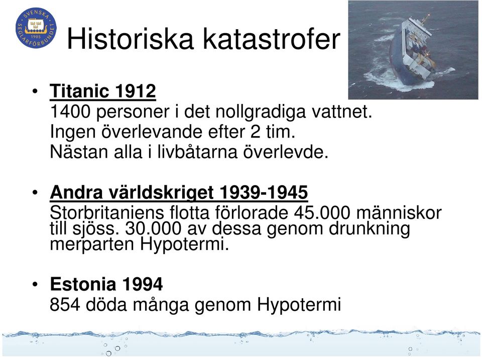 Andra världskriget 1939-1945 Storbritaniens flotta förlorade 45.