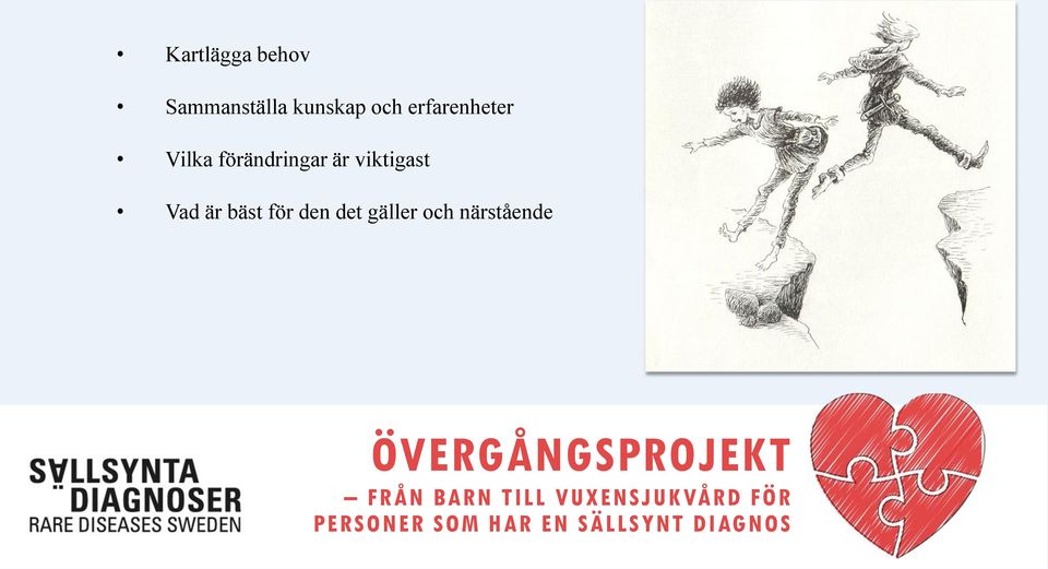 det gäller och närstående ÖVERGÅNGSPROJEKT FRÅN BARN