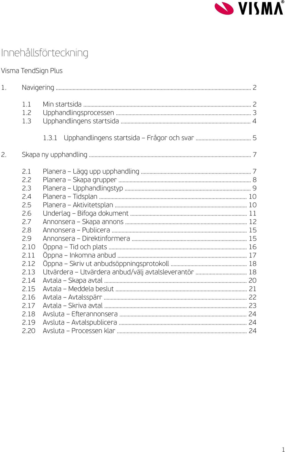 .. 11 2.7 Annonsera Skapa annons... 12 2.8 Annonsera Publicera... 15 2.9 Annonsera Direktinformera... 15 2.10 Öppna Tid och plats... 16 2.11 Öppna Inkomna anbud... 17 2.