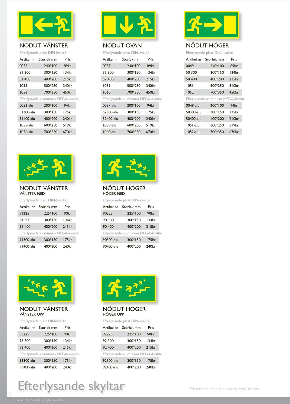 1059-alu 600*250 519kr 1060-alu 700*350 670kr NÖDUT HÖGER 0049 240*100 89kr 50 300 300*150 134kr 50 400 400*200 215kr 1051 500*250 3 1052 700*350 450kr 0049-alu 200*100 94kr 50300-alu 300*150 175kr