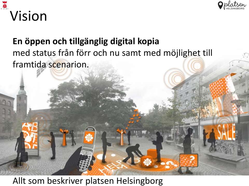 digital kopia med status från förr och