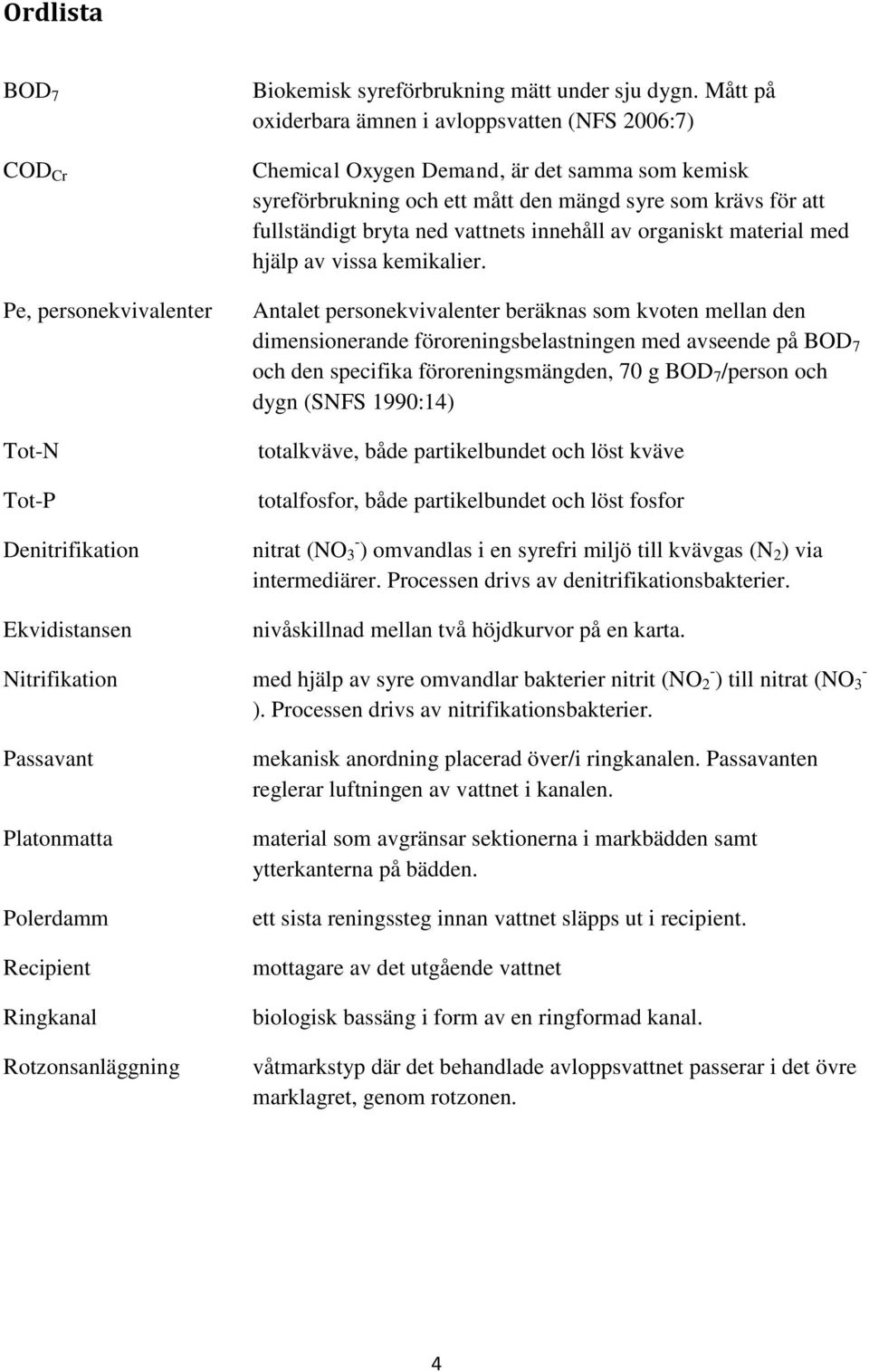 innehåll av organiskt material med hjälp av vissa kemikalier.