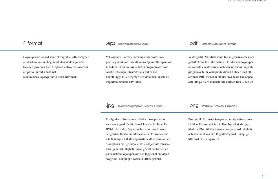 För att kunna öppna eller spara om EPS-filer till andra format krävs programvaror som Adobe InDesign, Illustrator eller liknande.