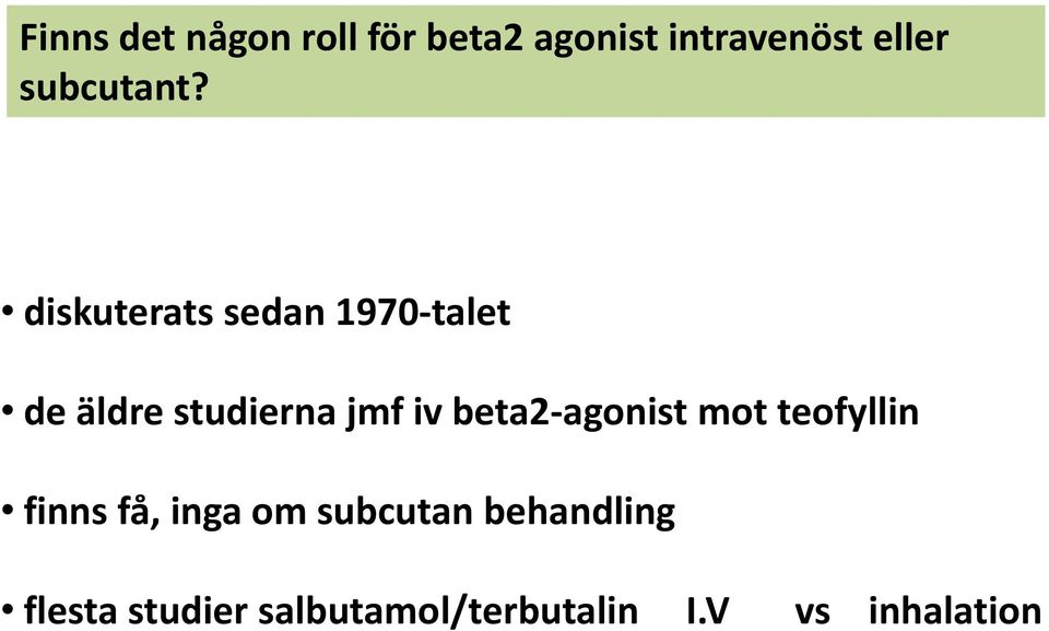 diskuterats sedan 1970-talet de äldre studierna jmf iv