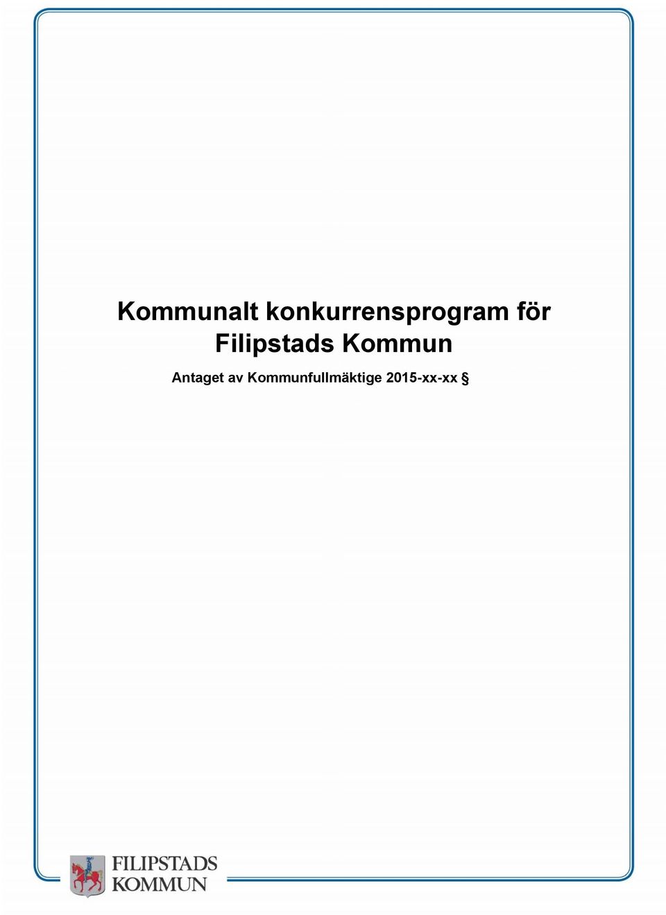 Filipstads Kommun