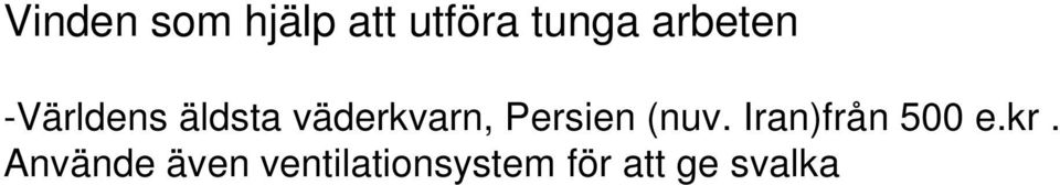Persien (nuv. Iran)från 500 e.kr.