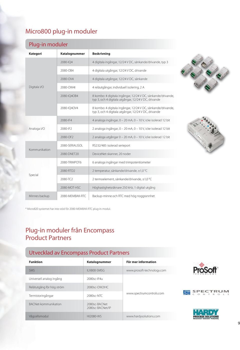 reläutgångar, individuell isolering, 2 A 8 kombo: 4 digitala ingångar, 12/24 V DC, sänkande/drivande, typ 3, och 4 digitala utgångar, 12/24 V DC, drivande 8 kombo: 4 digitala ingångar, 12/24 V DC,