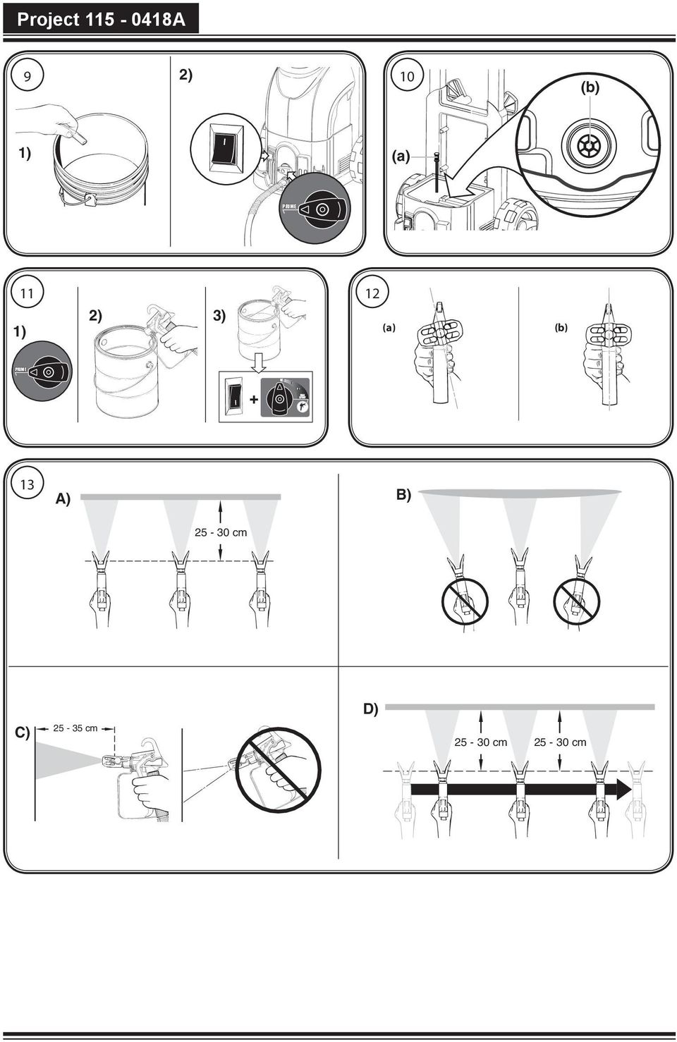 PRIME l 13 A) B) 25-30 cm