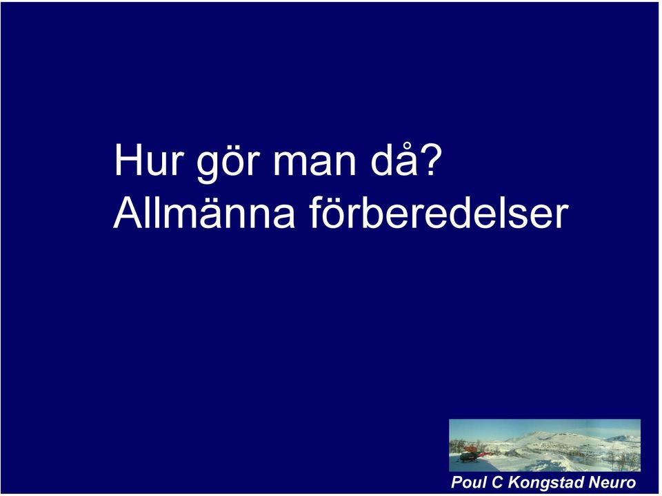 Allmänna