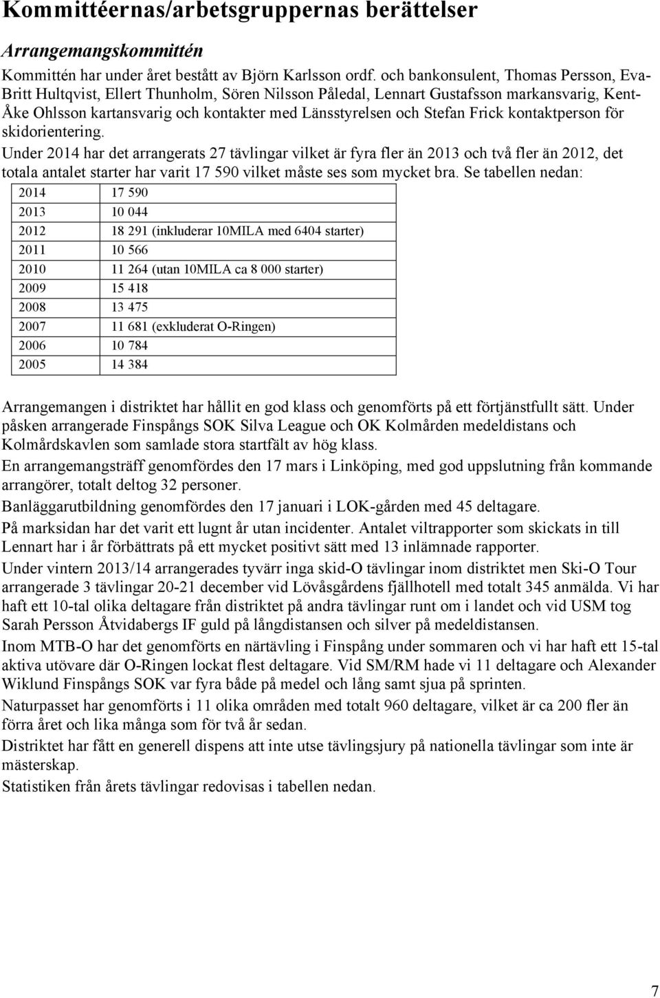 Stefan Frick kontaktperson för skidorientering.