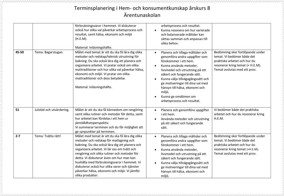 Vi pratar också om olika mattraditioner och hur olika val påverkar hälsa, ekonomi och Vi pratar om olika mattraditioner och dess betydelse. Material: Inläsningshäfte.