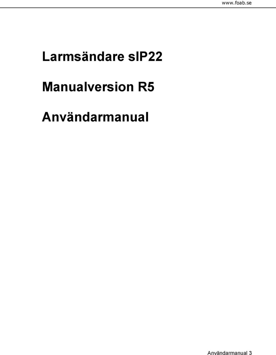 sip22 Manualversion