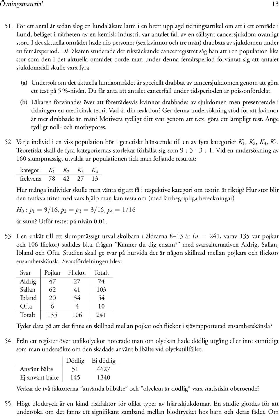 ovanligt stort. I det aktuella området hade nio personer (sex kvinnor och tre män) drabbats av sjukdomen under en femårsperiod.