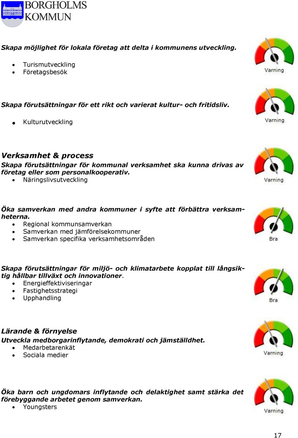 Näringslivsutveckling Öka samverkan med andra kommuner i syfte att förbättra verksamheterna.