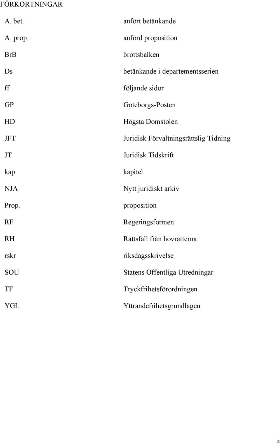 Juridisk Förvaltningsrättslig Tidning Juridisk Tidskrift kapitel Nytt juridiskt arkiv proposition Regeringsformen