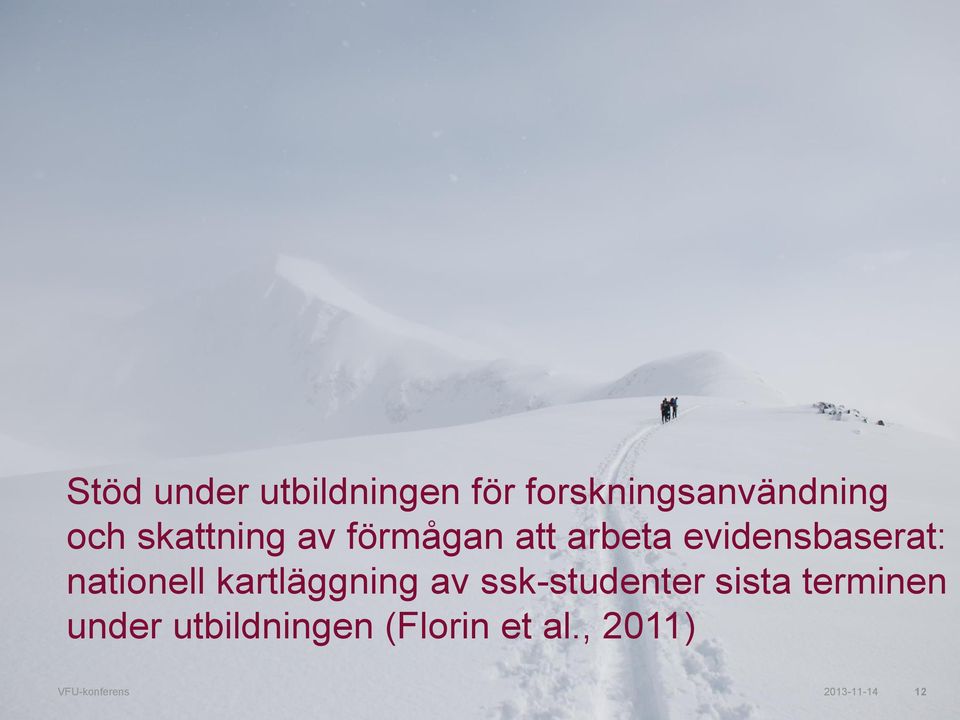nationell kartläggning av ssk-studenter sista