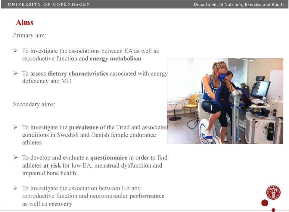 Triad and associatd conditions in Swdish and Danish fmal nduranc athlts To dvlop and valuat a qustionnair in ordr to find athlts at risk for