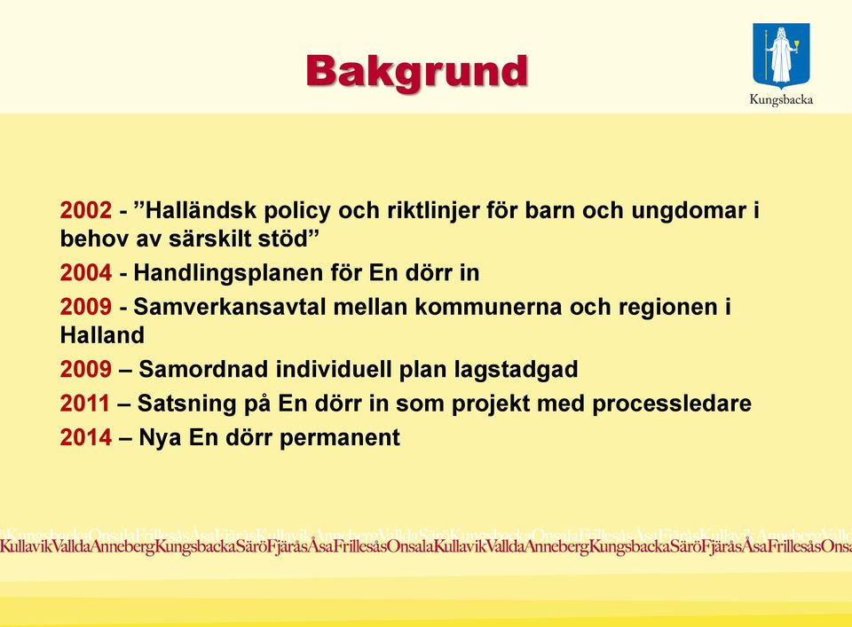 mellan kommunerna och regionen i Halland 2009 Samordnad individuell plan