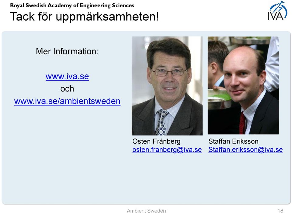 se och www.iva.