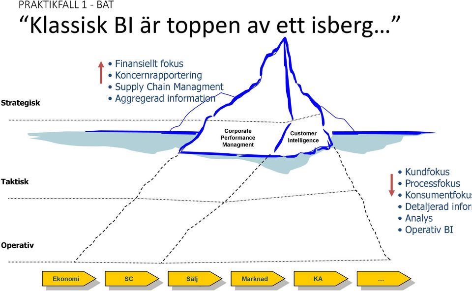 Corporate Performance Managment Customer Intelligence Taktisk Operativ Kundfokus