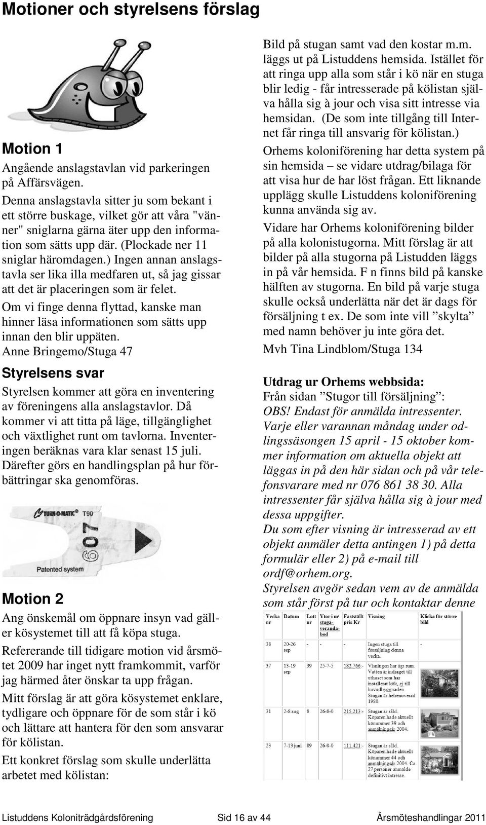 ) Ingen annan anslagstavla ser lika illa medfaren ut, så jag gissar att det är placeringen som är felet.