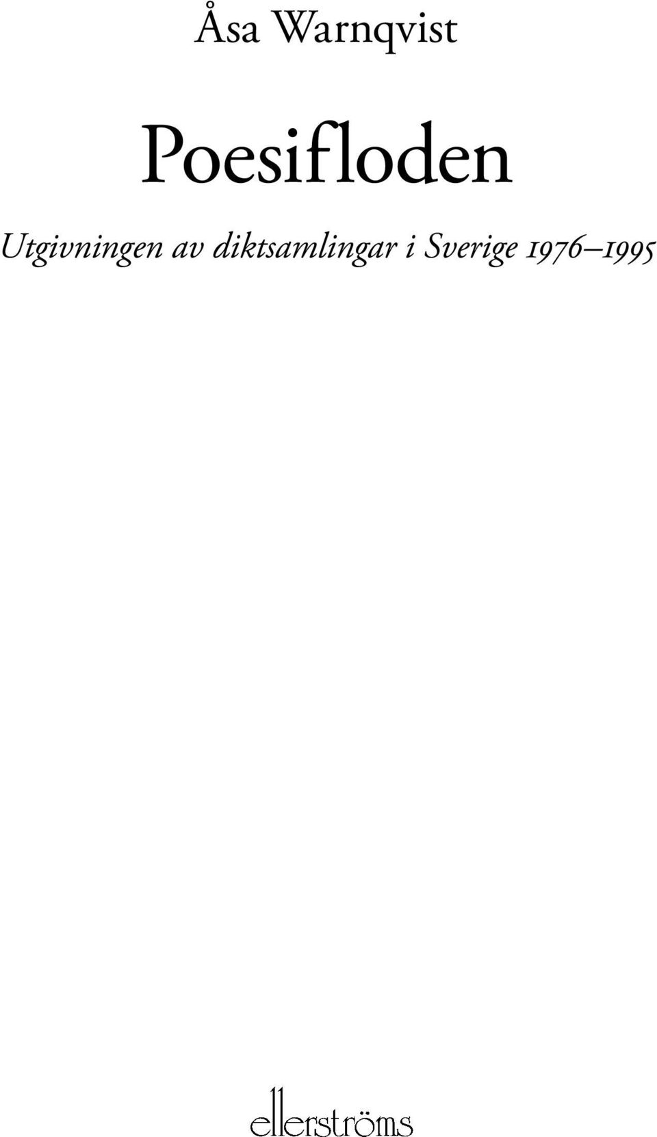 Utgivningen av