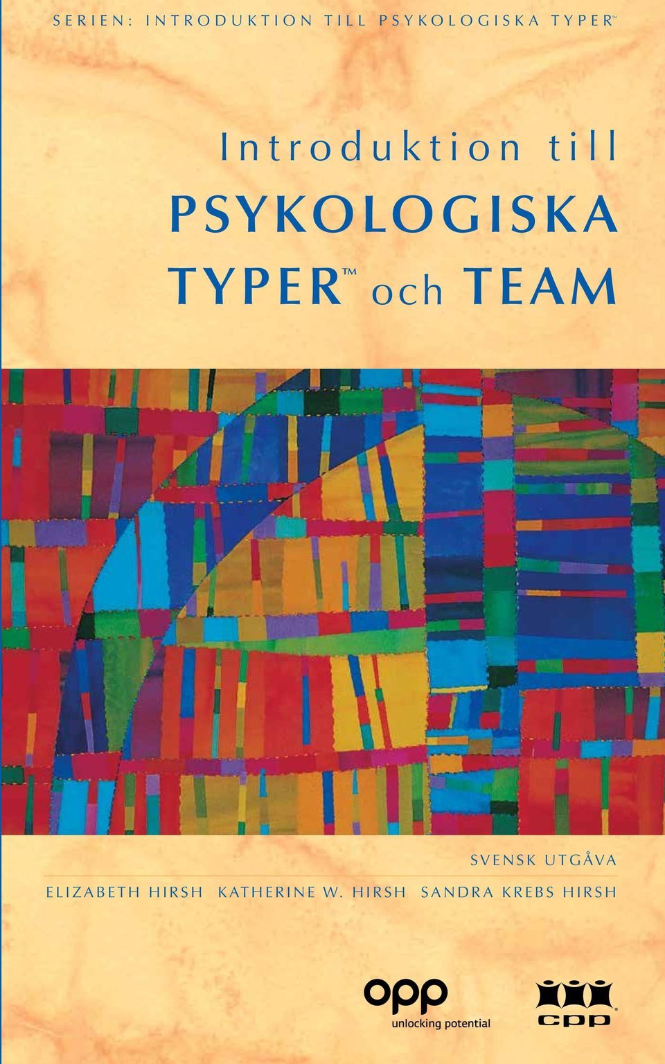 TYPER och TEAM SVENSK UTGÅVA ELIZABETH