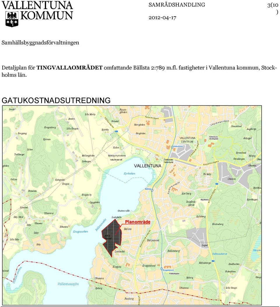 fastigheter i Vallentuna kommun, Stockholms län.