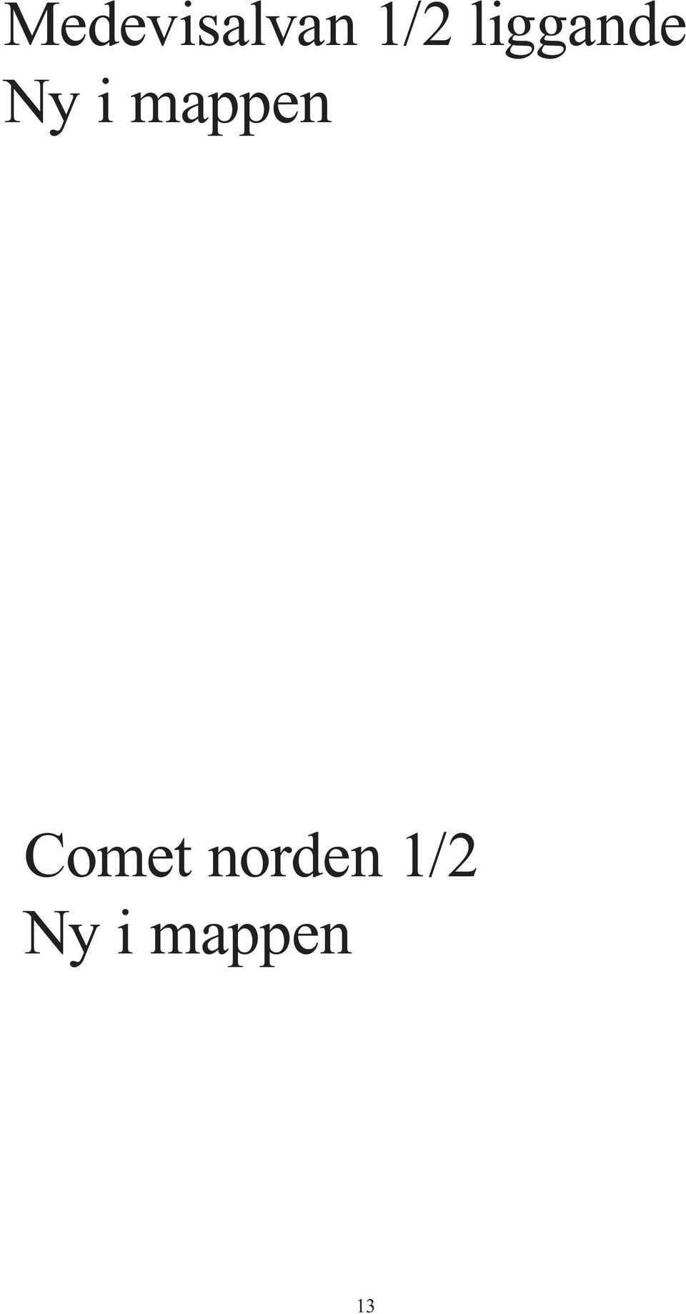 mappen Comet