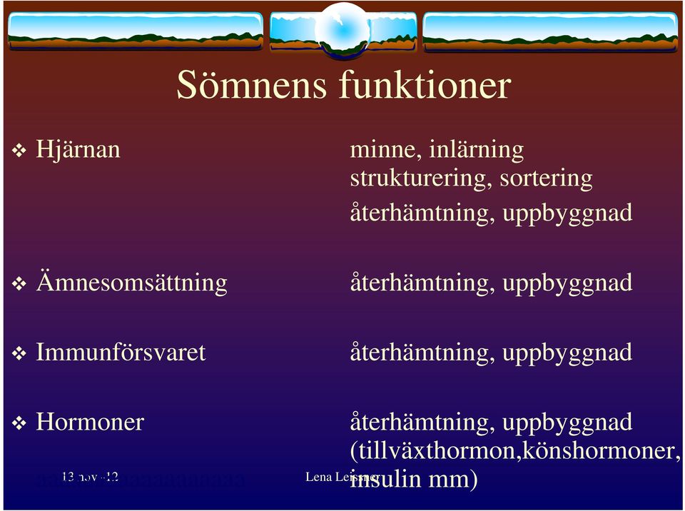 återhämtning, uppbyggnad återhämtning, uppbyggnad Hormoner